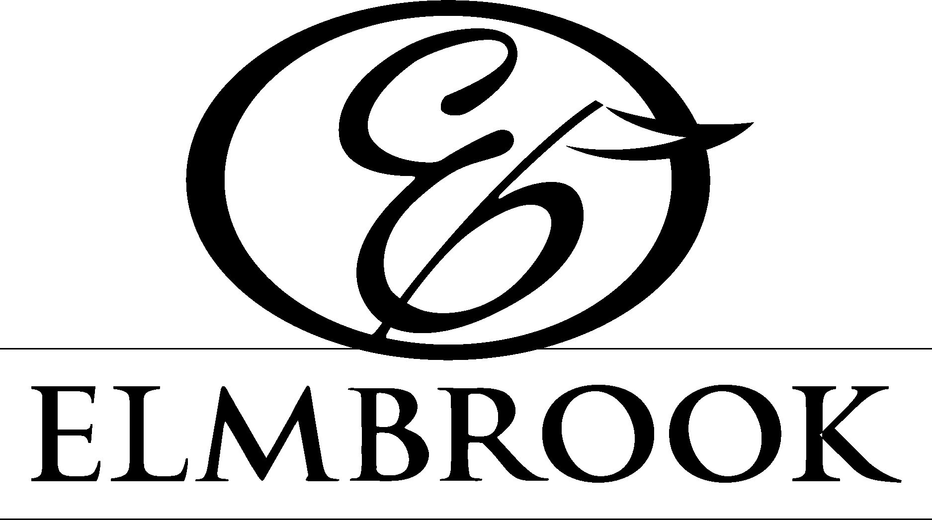 Elmbrook Black Logo Vector Logo